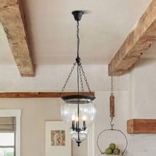 Paxton Glass 3 Light Pendant